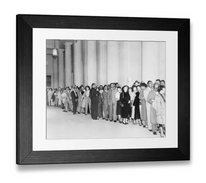 Framed Print : Crowd Waiting To Enter Supreme Court Framed Print : Crowd Waiting To Enter Supreme Court