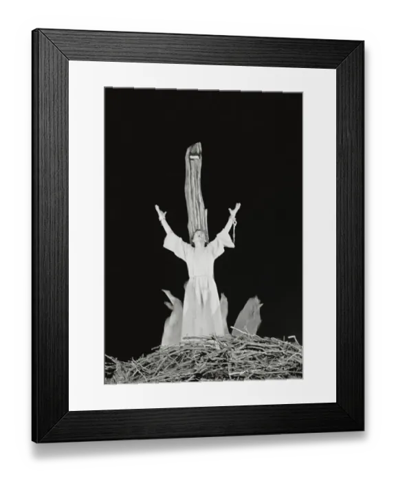 Framed Print : Ingrid Bergman as Joan of Arc Framed Print : Ingrid Bergman as Joan of Arc