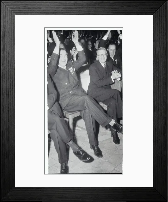 Framed Print : Swedish Royalty at Sports Event Framed Print : Swedish Royalty at Sports Event