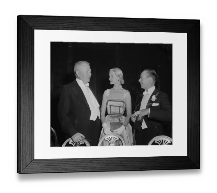 Framed Print : James Duff Talking to Cole Porter Framed Print : James Duff Talking to Cole Porter