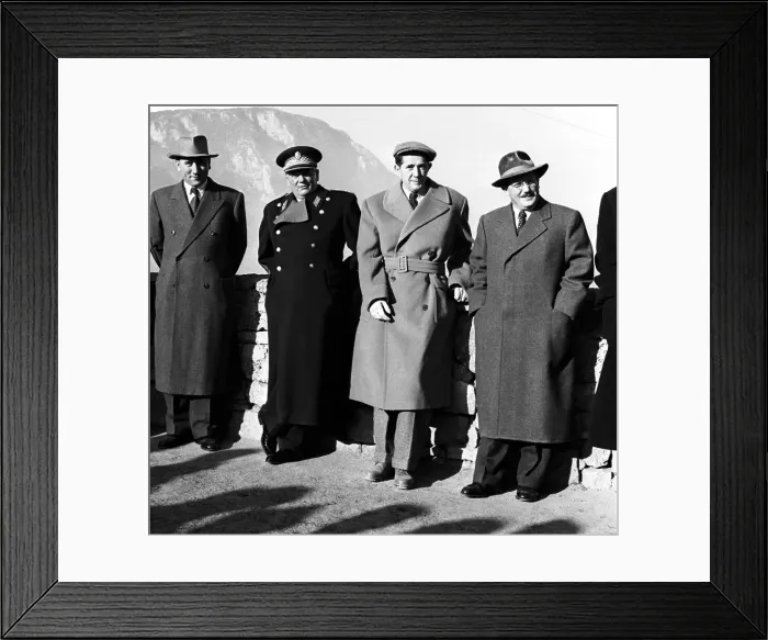 Framed Print : Yugoslavian Gov'T Members;10Th Anniversa Framed Print : Yugoslavian Gov'T Members;10Th Anniversa