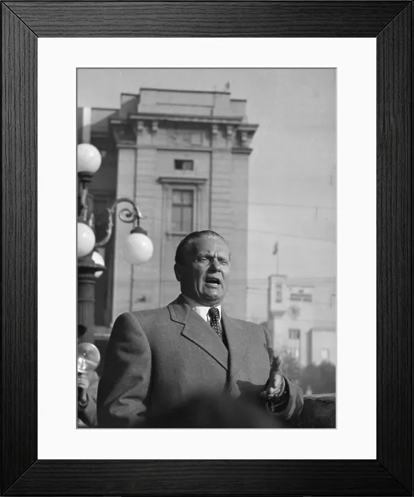 Framed Print : Portrait of Josip Broz Tito Framed Print : Portrait of Josip Broz Tito