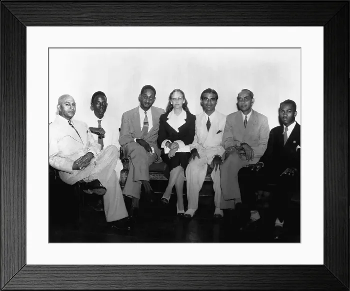 Framed Print : Ousted Members of British Guiana Cabinet Framed Print : Ousted Members of British Guiana Cabinet