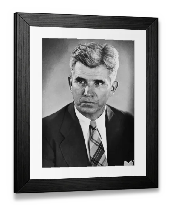 Framed Print : Dr. J.B. Rhine Framed Print : Dr. J.B. Rhine