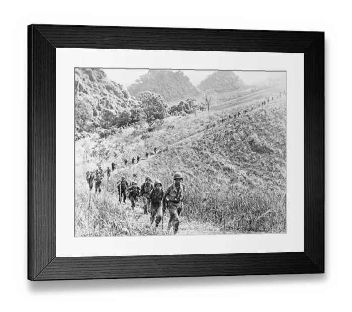 Framed Print : French Soldiers During Maneuvers Framed Print : French Soldiers During Maneuvers