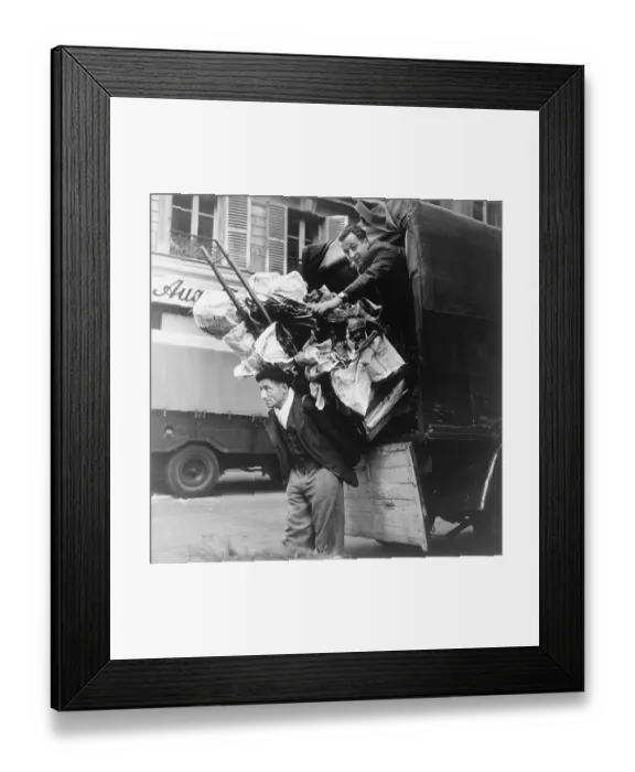 Framed Print : Market Porter Delivers Produce to Trucks Framed Print : Market Porter Delivers Produce to Trucks