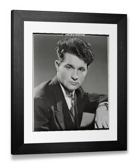 Framed Print : Portrait of William Kapell