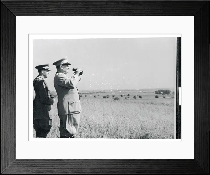 Framed Print : Josip Broz Tito Holding a Pair of Binoculars Framed Print : Josip Broz Tito Holding a Pair of Binoculars