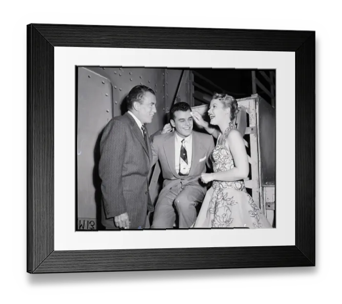 Framed Print : Julius La Rosa On Ed Sullivan Show Framed Print : Julius La Rosa On Ed Sullivan Show