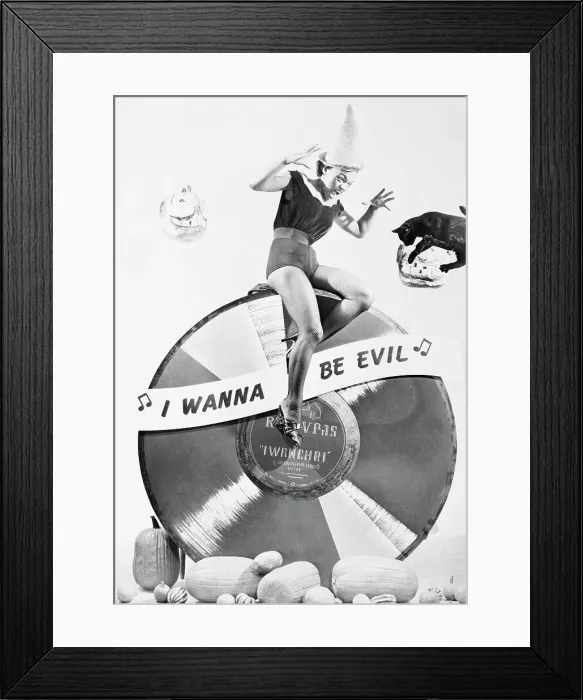 Framed Print : Portrait of Eartha Kitt Framed Print : Portrait of Eartha Kitt