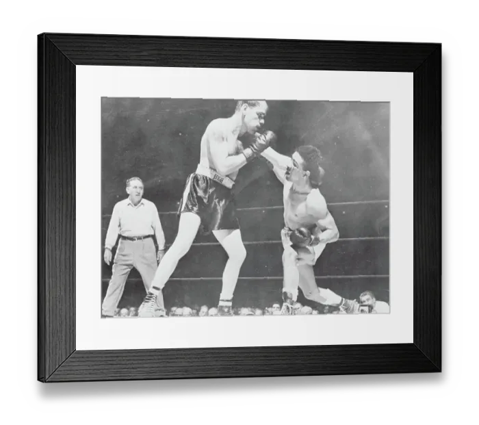 Framed Print : Randy Turpin and Bobo Olson Boxing Framed Print : Randy Turpin and Bobo Olson Boxing