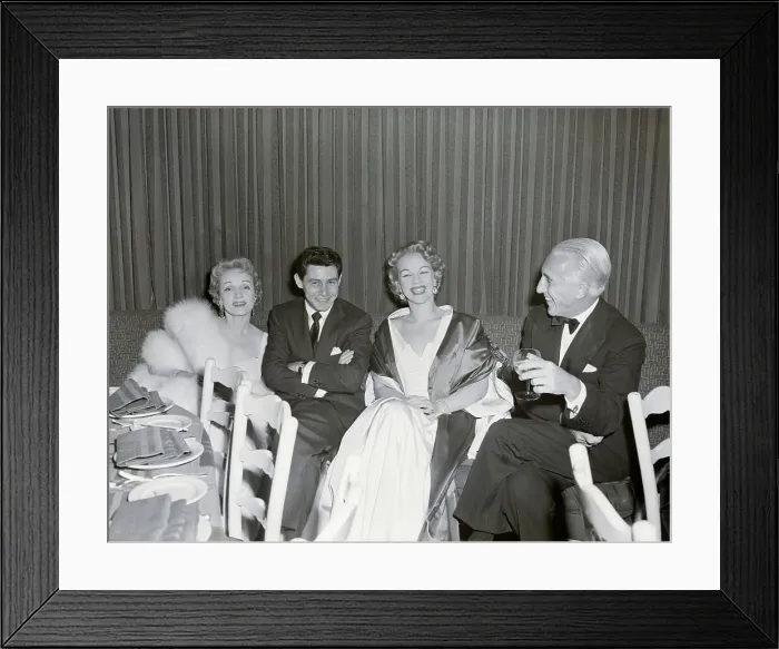 Framed Print : Marlene Dietrich, Daughter Maria and Eddie Fisher Framed Print : Marlene Dietrich, Daughter Maria and Eddie Fisher