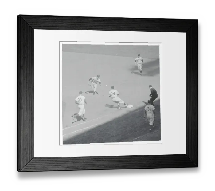 Framed Print : Joe Collins Tossing Ball to Tom Gorman Framed Print : Joe Collins Tossing Ball to Tom Gorman