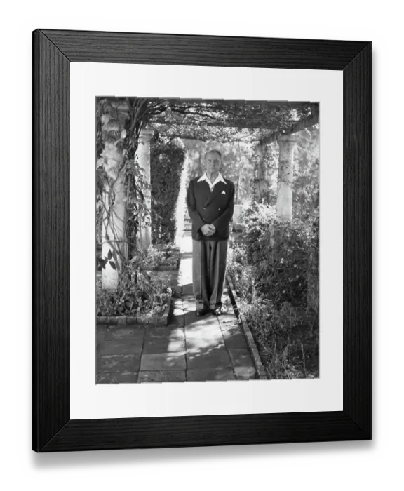 Framed Print : Portrait of Somerset Maugham Framed Print : Portrait of Somerset Maugham