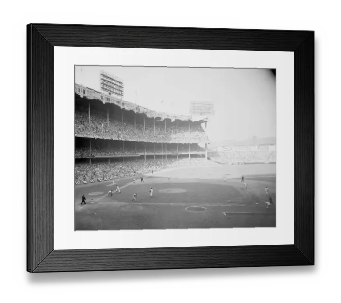 Framed Print : Action at Yankee Stadium Framed Print : Action at Yankee Stadium