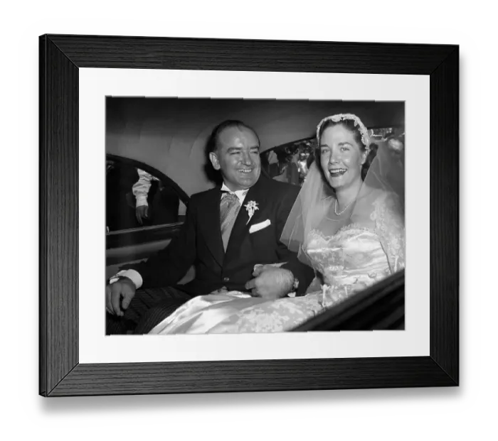 Framed Print : Joseph and Jean McCarthy Framed Print : Joseph and Jean McCarthy