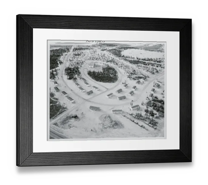 Framed Print : Arctic Living Quarters for Airmen Framed Print : Arctic Living Quarters for Airmen