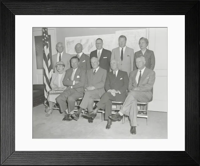 Framed Print : United States Delegates Framed Print : United States Delegates