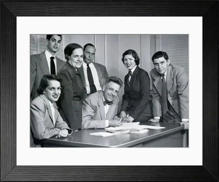 Framed Print : Alfred Kinsey and Family Framed Print : Alfred Kinsey and Family