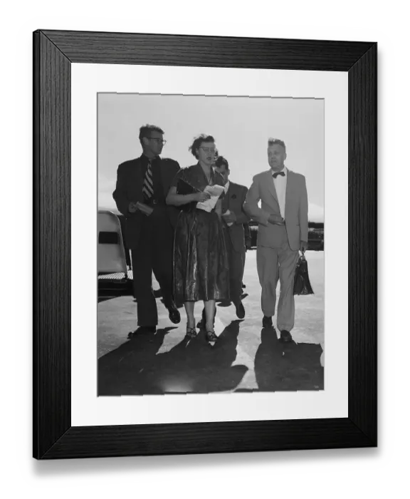 Framed Print : Dr. Kinsey Arriving in San Fransico Framed Print : Dr. Kinsey Arriving in San Fransico
