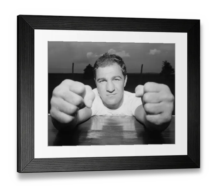 Framed Print : Rocky Marciano Framed Print : Rocky Marciano