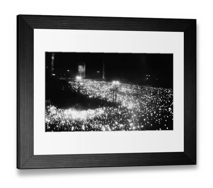 Framed Print : Torch Memorial For Eva Peron Framed Print : Torch Memorial For Eva Peron