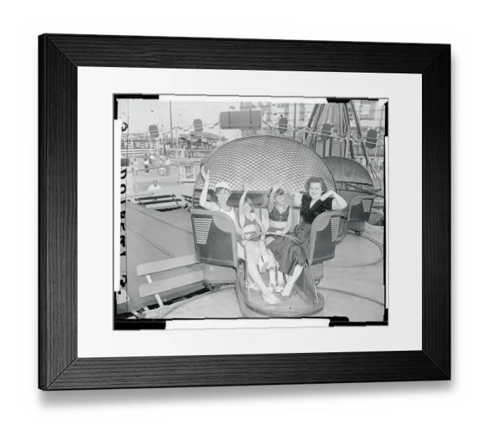 Framed Print : Enjoying the Tilt-a-Whirl Framed Print : Enjoying the Tilt-a-Whirl
