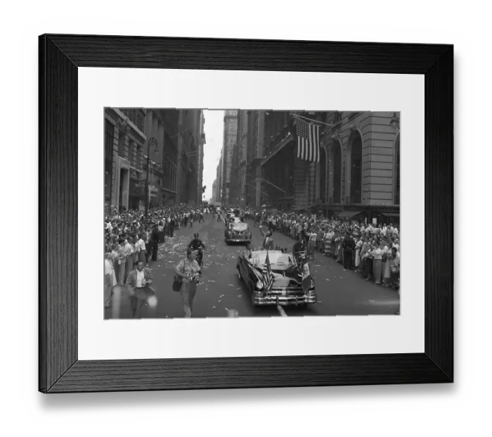 Framed Print : Ben Hogan in Ticker Tape Parade Framed Print : Ben Hogan in Ticker Tape Parade