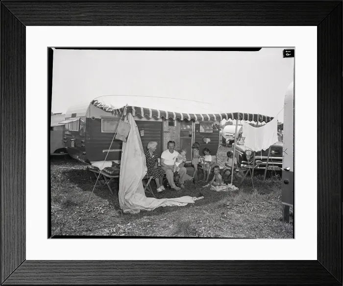 Framed Print : Jehovah'S Witnesses Resting After Trip Framed Print : Jehovah'S Witnesses Resting After Trip