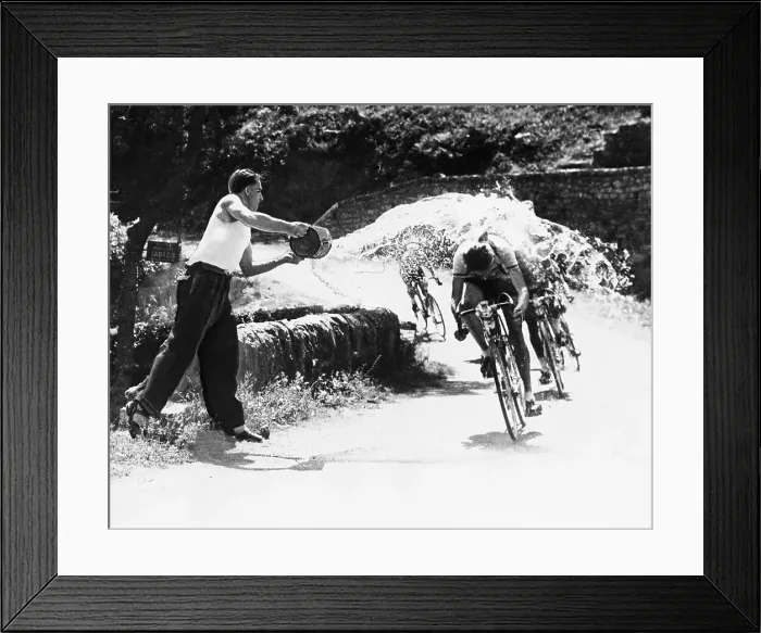 Framed Print : Fourteenth Lap of the 1953 Tour de France Framed Print : Fourteenth Lap of the 1953 Tour de France