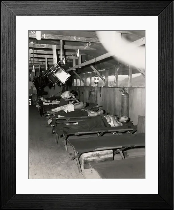 Framed Print : Treating Wounded Soldiers At The Front Framed Print : Treating Wounded Soldiers At The Front