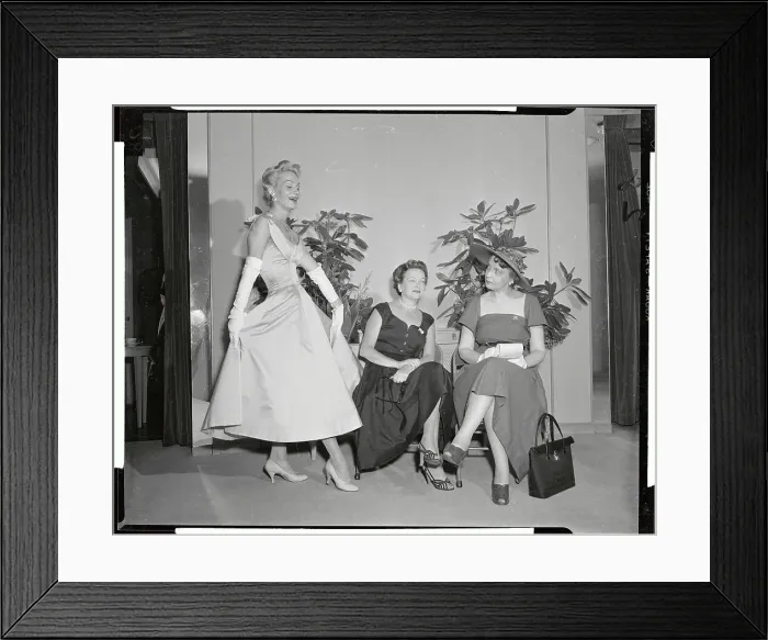 Framed Print : Model at Fashion Show Framed Print : Model at Fashion Show