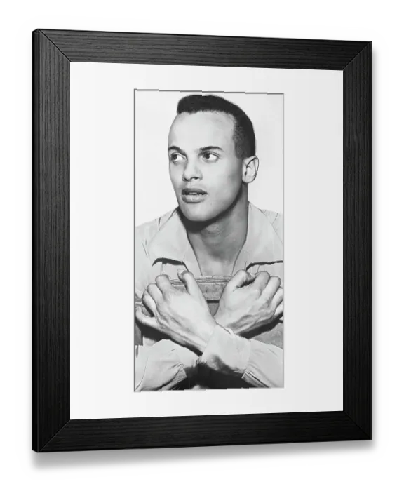 Framed Print : Harry Belafonte Framed Print : Harry Belafonte