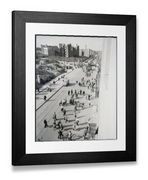 Framed Print : East Berlin Workers Protest Framed Print : East Berlin Workers Protest