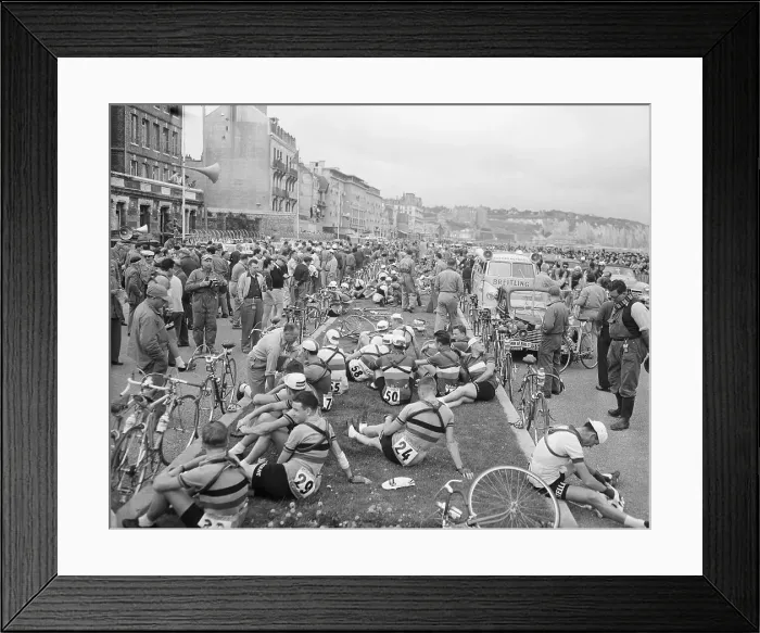 Framed Print : Fifth Lap of the 1953 Tour de France Framed Print : Fifth Lap of the 1953 Tour de France