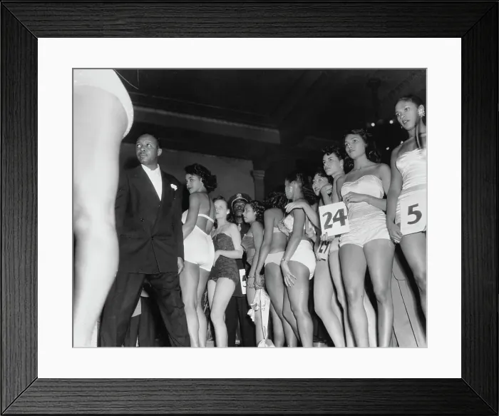 Framed Print : Harlem Beauty Contest, 1953 Framed Print : Harlem Beauty Contest, 1953