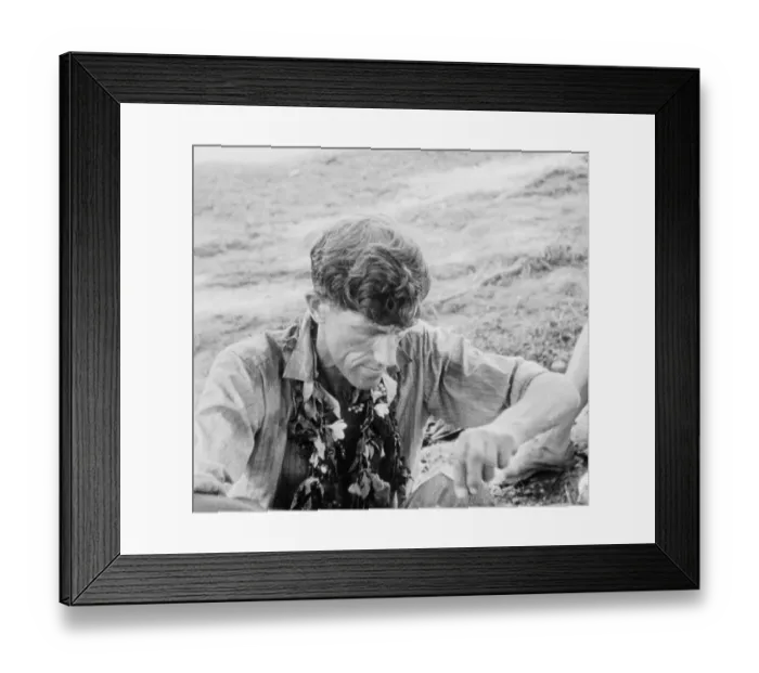 Framed Print : Sir Edmund Hillary Resting After Descent Framed Print : Sir Edmund Hillary Resting After Descent