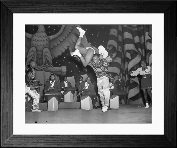 Framed Print : Jitterbugging at Loew's Victoria Theater Framed Print : Jitterbugging at Loew's Victoria Theater