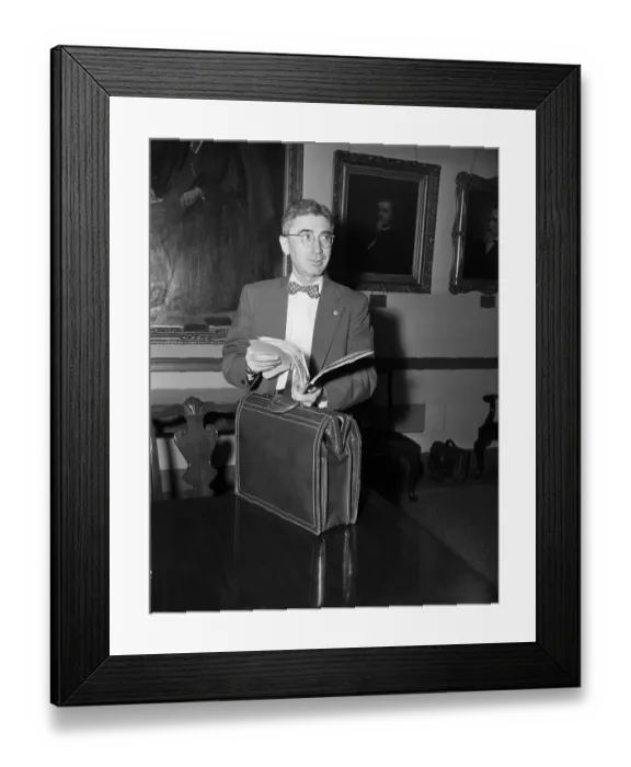 Framed Print : Attorney For The Rosenberg Trial Framed Print : Attorney For The Rosenberg Trial