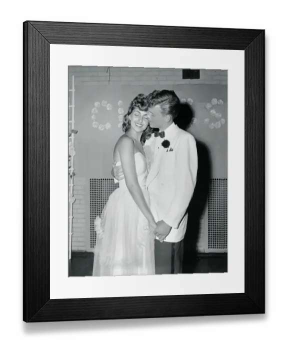Framed Print : Couple Entering the Prom Framed Print : Couple Entering the Prom