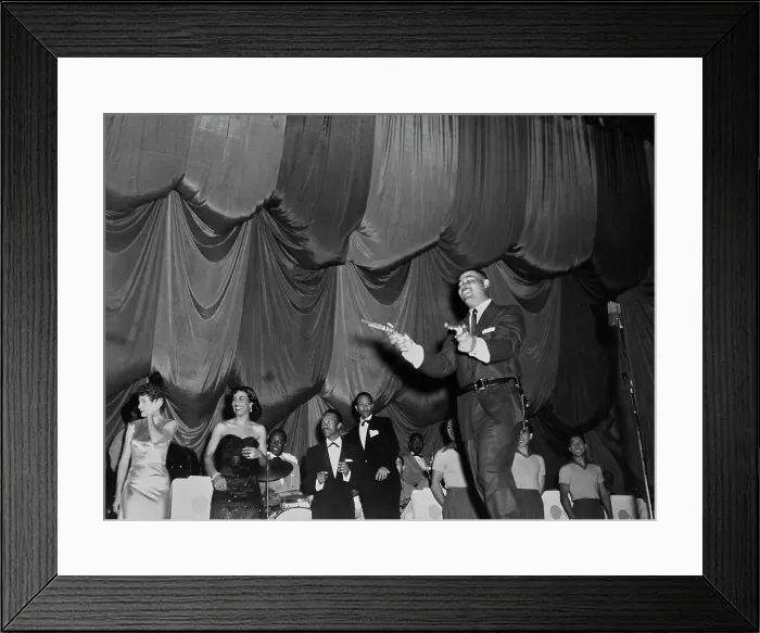 Framed Print : Joe Louis On Stage Framed Print : Joe Louis On Stage