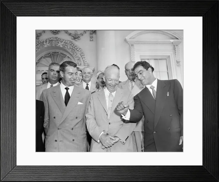Framed Print : J. Dimaggio, R. Marciano & D. Eisenhower Framed Print : J. Dimaggio, R. Marciano & D. Eisenhower