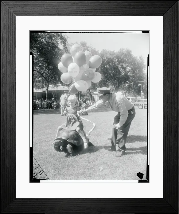 Framed Print : Annual Garden Party for Zoo Members, Bronx Zoo Framed Print : Annual Garden Party for Zoo Members, Bronx Zoo