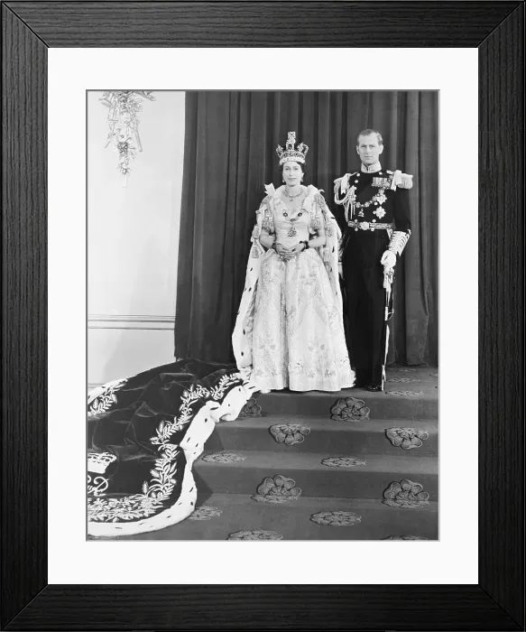 Framed Print : Elizabeth II and Prince Philip Framed Print : Elizabeth II and Prince Philip