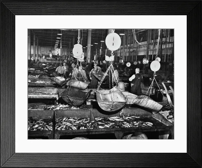 Framed Print : Fulton Fish Market Framed Print : Fulton Fish Market