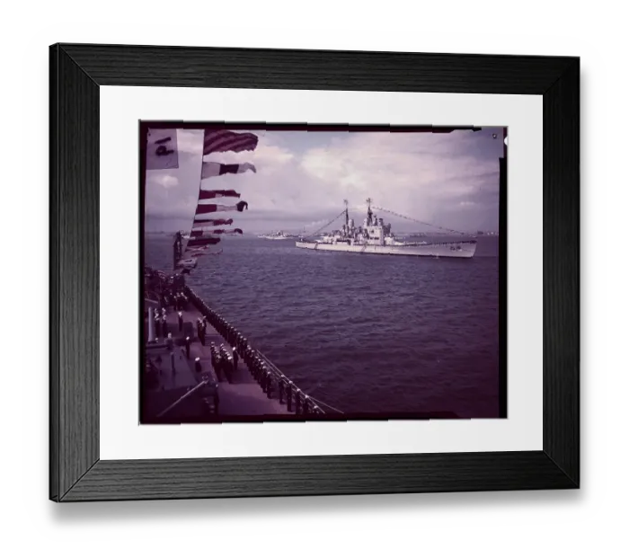 Framed Print : Ships in Offshore Waters Framed Print : Ships in Offshore Waters