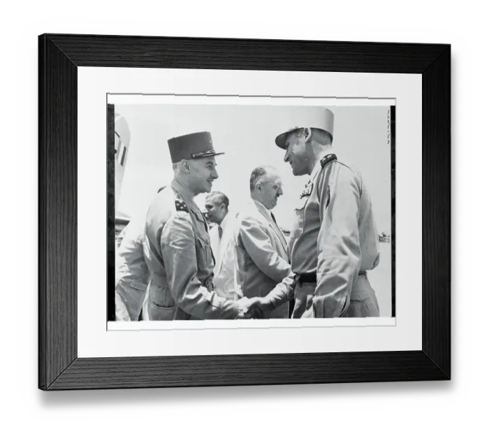 Framed Print : French Military Leaders Framed Print : French Military Leaders