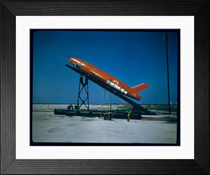 Framed Print : Missile Standing Ready for Launch Framed Print : Missile Standing Ready for Launch