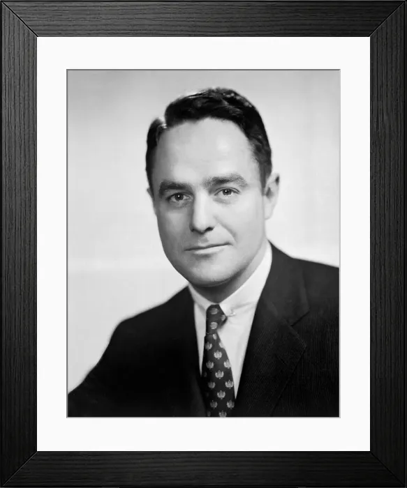 Framed Print : Portrait of Robert S. Shriver Jr Framed Print : Portrait of Robert S. Shriver Jr