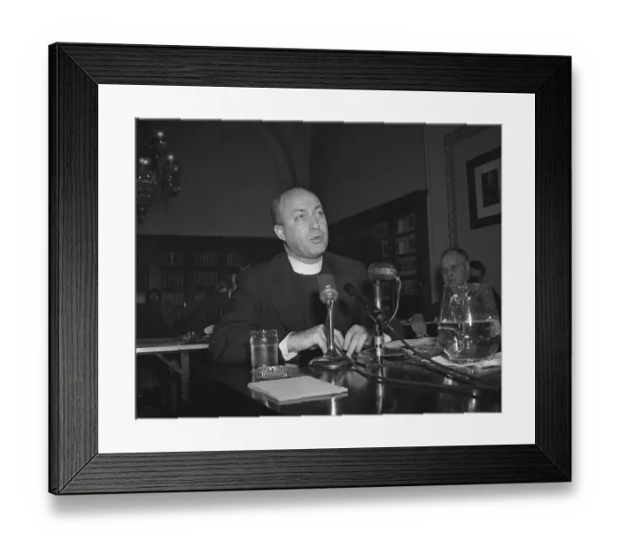 Framed Print : Father John M. Corridan Framed Print : Father John M. Corridan